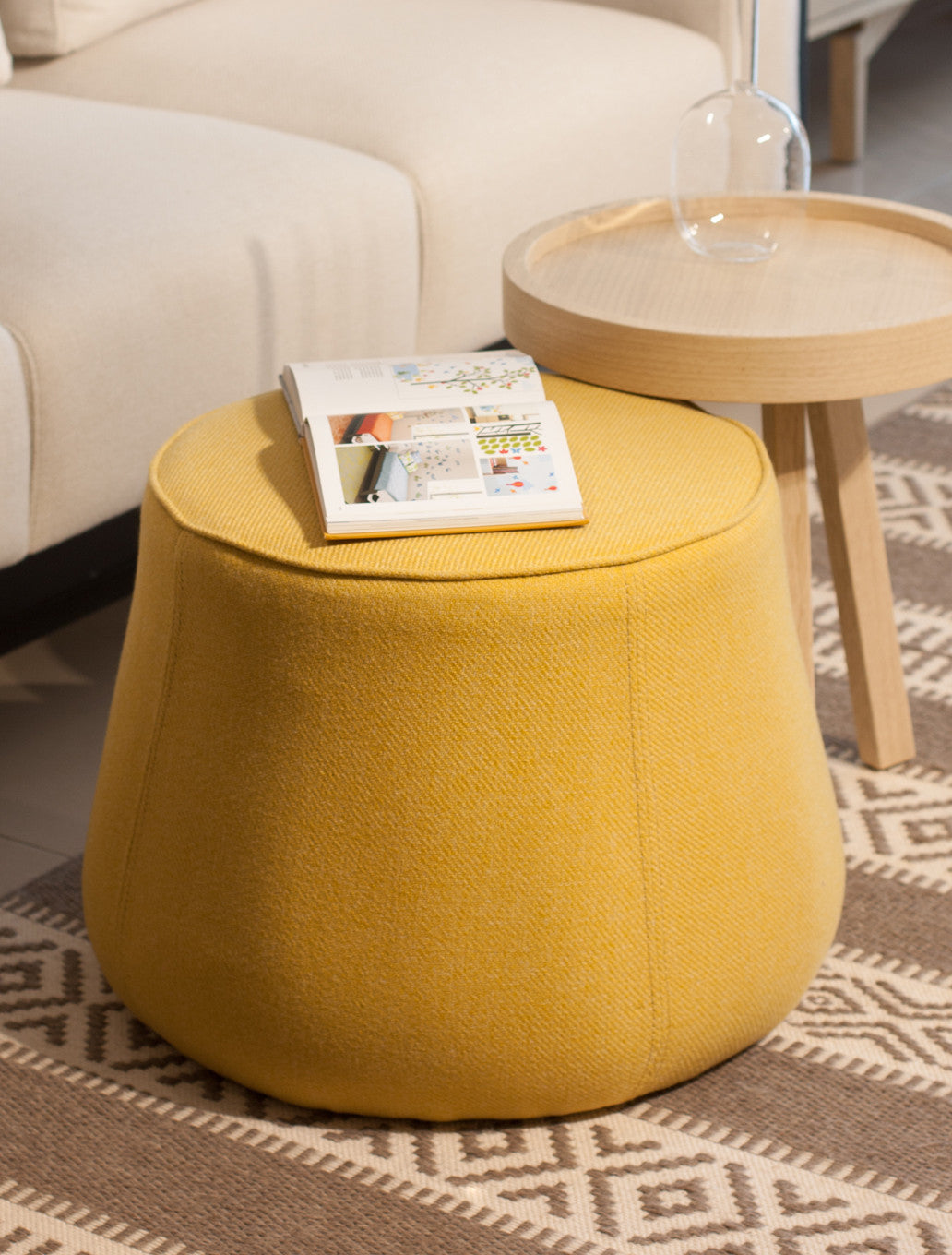 Kazan Small Pouf
